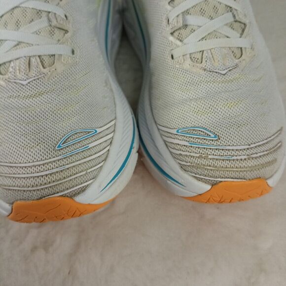 HOKA One Mens BONDI X WHITE  RUNNING SHOES  Size 10D - Picture 10 of 15